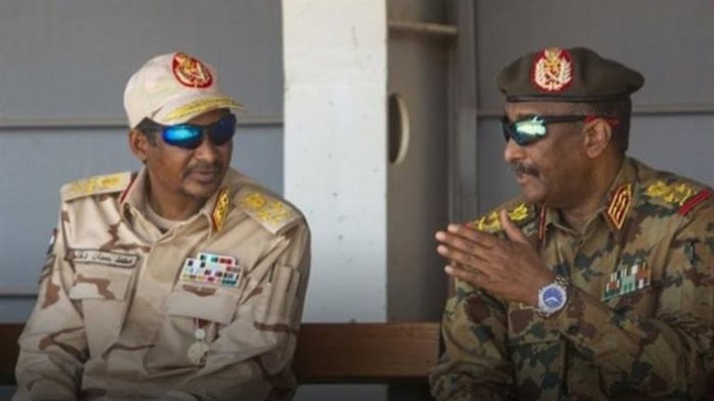 البرهان وحميدتي،