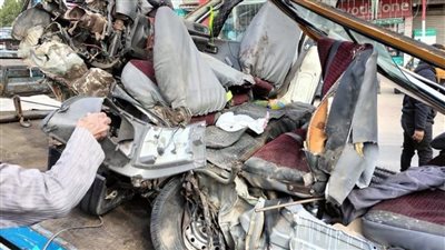 أسماء مصابي حادث تصادم طريق الإسماعيلية القاهرة الصحراوي 