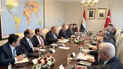 شكري: هناك رغبة مشتركة مع تركيا لتوحيد المؤسسات الليبية وإتمام الانتخابات