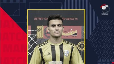 محمد مجلي أفضل لاعب في مباراة المصري والمقاولون بالدوري الممتاز
