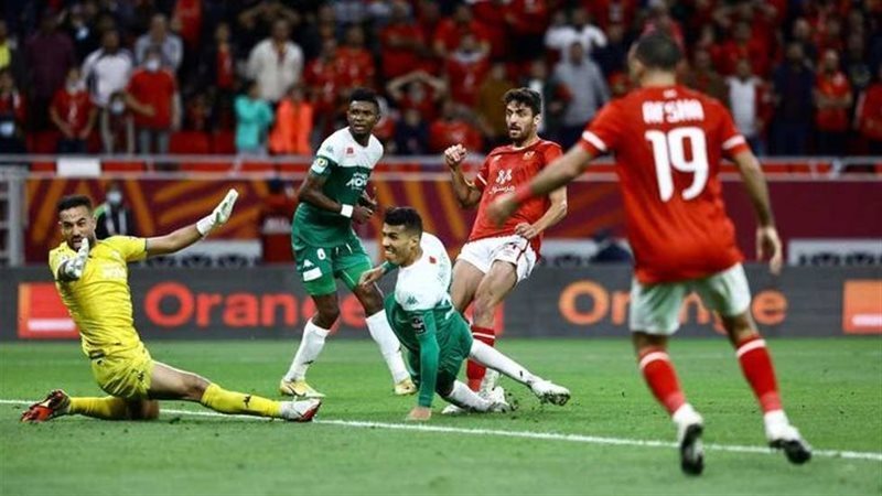 الأهلى والرجاء المغربى،