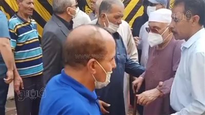 تشييع جثمان ابن الشيخ الشعراوي بمسقط رأسه في الدقهلية| فيديو 