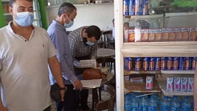 حملات تموينية مكثفة لضبط أسعار السلع بفاقوس في الشرقية