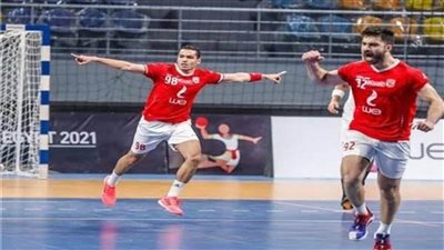 رجال «يد الأهلي» يفوز على البنك الأهلي في الدوري