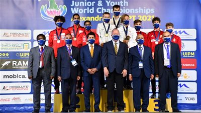 وزير الشباب والرياضة ومحافظ الإسكندرية يشهدان بطولة العالم للخماسي الحديث