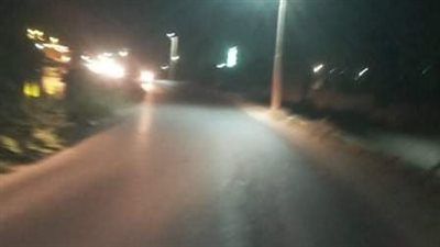 محافظ المنيا يوجه بإصلاح أعمدة الإنارة بطريق كوبري أبو شناف