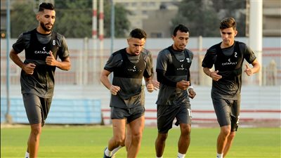 مران الزمالك | كارتيرون يُخصص فقرة تأهيلية للاعبين