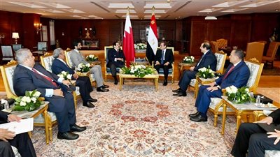 10 معلومات ترصد نتائج مباحثات الرئيس السيسي وملك البحرين بشرم الشيخ