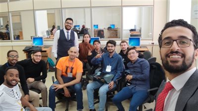 22 صورة ترصد مشاركة طالب جامعة المنصورة في بعثة تكنولوجيا الأقمار الصناعية بروسيا