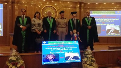 مدير عام مراكز الشباب يحصل على الدكتوراه من أكاديمية ناصر العسكرية |صور