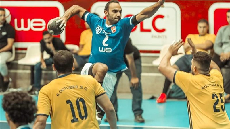 رجال يد الأهلي أمام