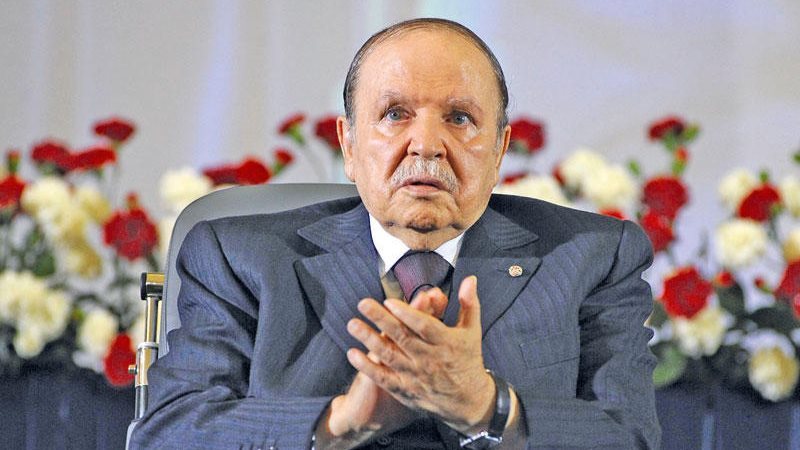 الرئيس الجزائري السابق