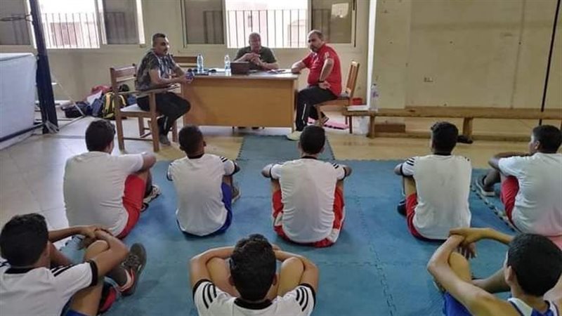 جانب من التدريبات