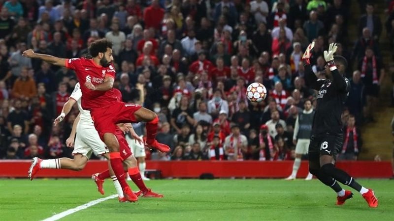 حارس ميلان وصلاح