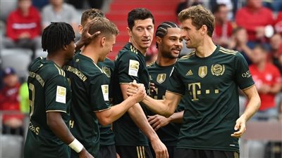بايرن ميونخ يسحق بوخوم بسباعية في الدوري الألماني