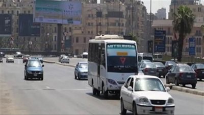 سيولة مرورية بشوارع القاهرة والجيزة 