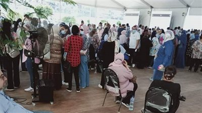 إقبال كبير على مراكز تلقى لقاح كورونا بالإسكندرية