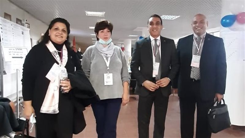 وفد مجلس الشيوخ المصري