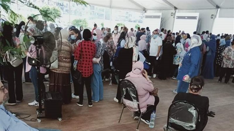 إقبال كبير على مراكز