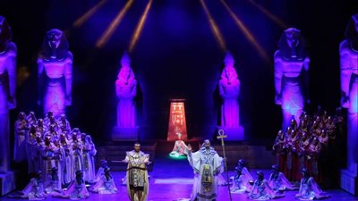 في عيد ميلادها الـ150.. أوبرا عايدة تحيي ثلاث ليالٍ على مسرح النافورة