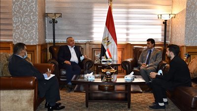 وزير الرياضة يلتقي مدير المكتب الإقليمي للوكالة الدولية لمكافحة المنشطات
