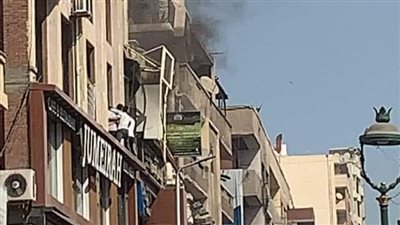 لحظة انفجار إسطوانة بوتاجاز داخل عيادة طبيب بالبحيرة