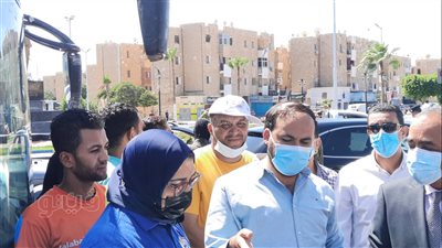 محافظ الإسماعيلية يشهد انطلاق حملة معا نطمئن | صور