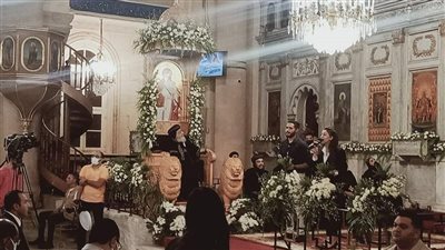 وصول البابا تواضروس الثاني بالكنيسة المرقسية لتكريم المتفوقين