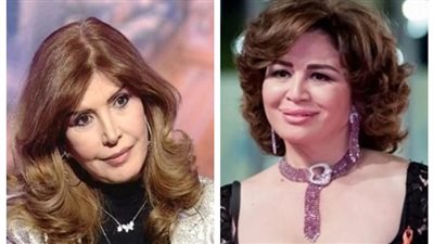 نيابة عن ميرفت أمين.. إلهام شاهين تتسلم جائزة فن الحب 