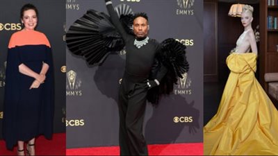 بين الغرابة والأناقة.. أبرز إطلالات المشاهير في حفل الـEmmy Awards 2021 