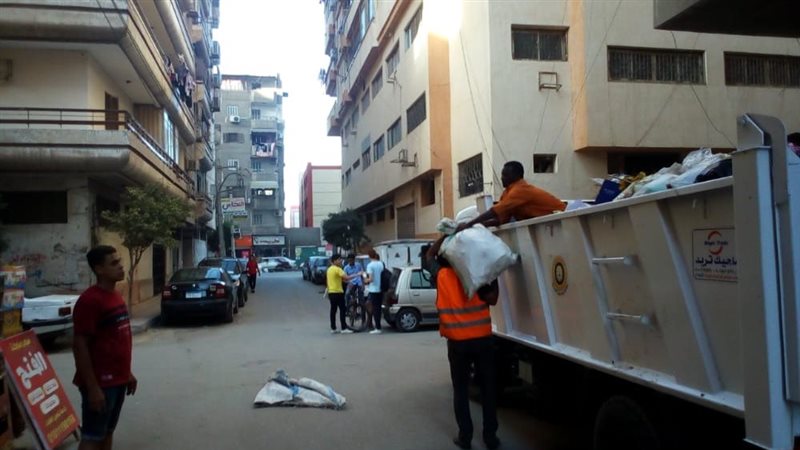 جمع القمامة من المنيع