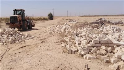 إزالة 237 حالة تعد على أراضٍ زراعية وأملاك دولة ببني سويف