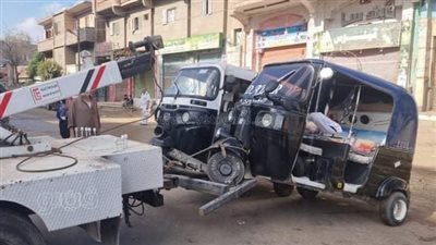 استجابة لشكوى الأهالي.. ضبط ٧٠ توك توك مخالف بشوارع السنطة خلال شهر