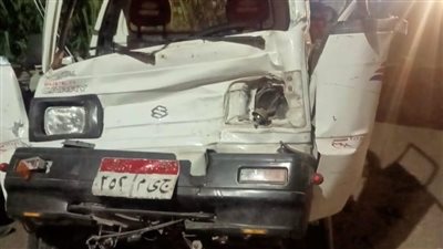 إصابة سائق في حادث تصادم على طريق بنها المنصورة 