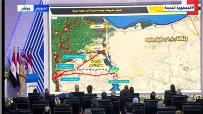 رئيس الهيئة الهندسية للقوات المسلحة: انتهاء 35 طريقاً وتنفيذ 16 آخر بمشروعات تنمية شبه جزيرة سيناء