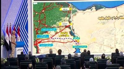 رئيس الهيئة الهندسية للقوات المسلحة: جاري تنفيذ 110 مشروعات بتكلفة 206 مليارات جنيه لتنمية سيناء