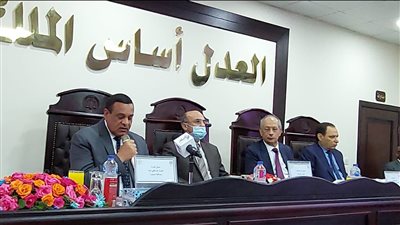 وزير العدل يفتتح مجمع محاكم شمال دمنهور الجديد