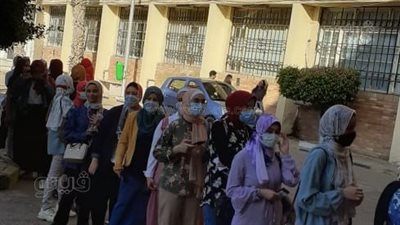 12 ألف طالب بجامعة الإسكندرية يتلقون لقاح فيروس كورونا |صور