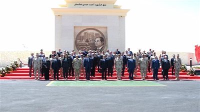 7 صور ترصد افتتاح السيسي مشروعات قومية لتنمية سيناء..نفق الشهيد أحمد حمدي الشمالي الأبرز 