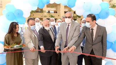 14 صورة لافتتاح مبنى كلية الآداب الجديد في جامعة المنصورة 