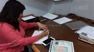 لأول مرة فتاة تتقدم بأوراق ترشيحها لعضوية مجلس إدارة النادي الإسماعيلي | صور 