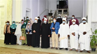  أئمة وواعظات السودان يزورون المجلس الأعلى للشئون الإسلامية 
