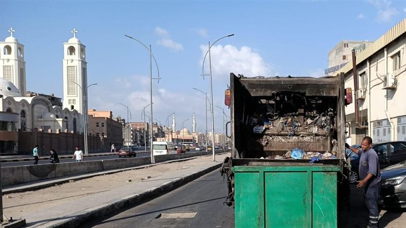 صناديق القمامة بالإسكندرية