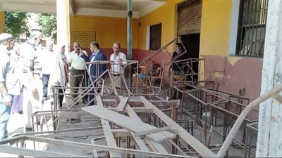 كفر شكر التعليمية بالقليوبية تطلق مبادرة إعادة تدوير المقاعد المدرسية المتهالكة