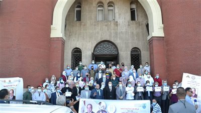 جامعة الإسكندرية تطلق أكبر قافلة تنموية شاملة لـ برج العرب 