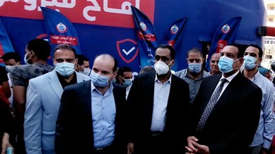 محافظ البحيرة يدشن حملة معا نطمئن للتطعيم بلقاح كورونا 