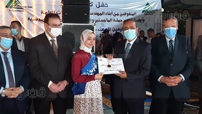 محافظ الإسماعيلية يشهد تكريم المتفوقين من أبناء المهندسين |صور