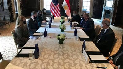 تفاصيل لقاء سامح شكري بنظيره الأمريكي في نيويورك 