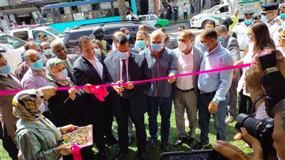 محافظ البحيرة يفتتح معرض أهلا بالمدارس بدمنهور