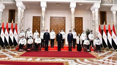  السيسي يكرم اللاعبين والأطقم التدريبية المتوجة بميداليات البارالمبية طوكيو 2020 | صور